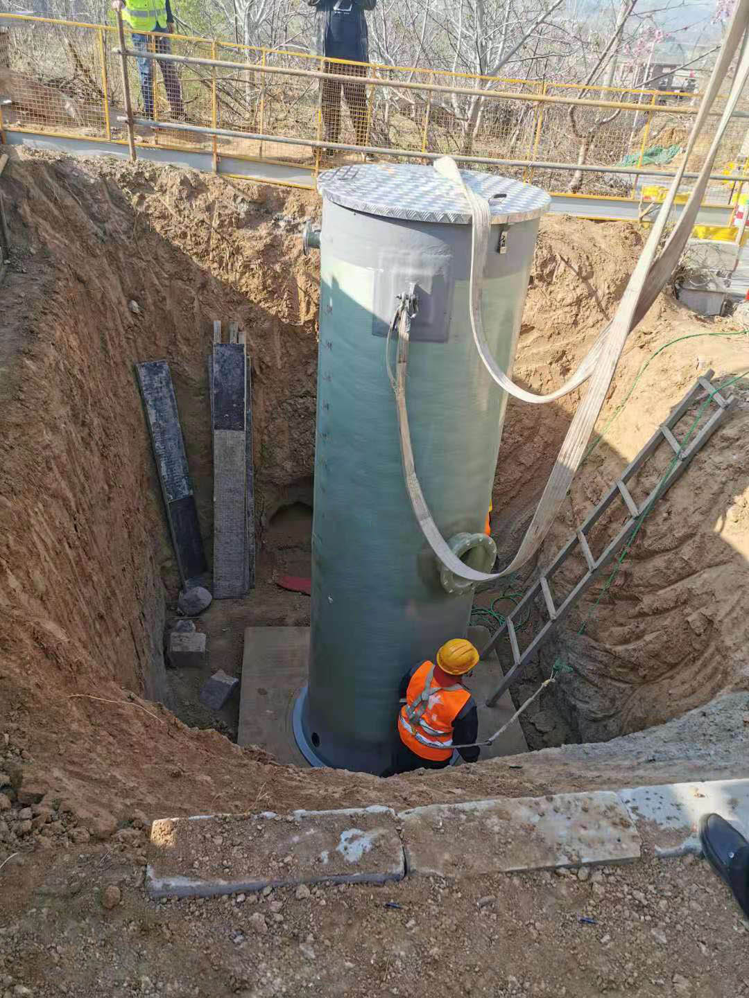 昆玉濟南市農村一體化預制泵站案例